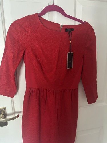 Ted baker red snake embossed - ted,