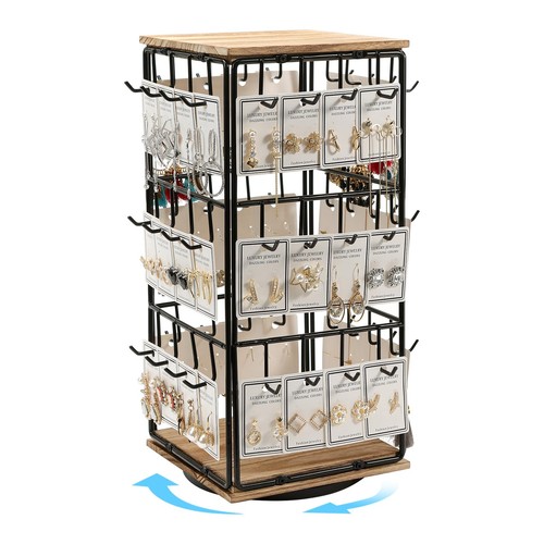 Rotating earring display - rotating,