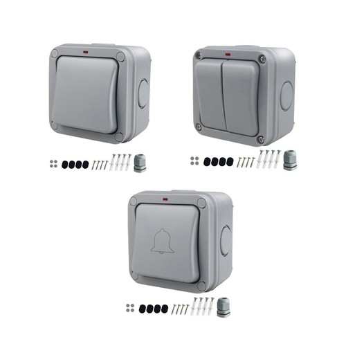 Push button garage door - push,
