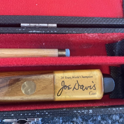 Joe davis piece snooker cue - davis,