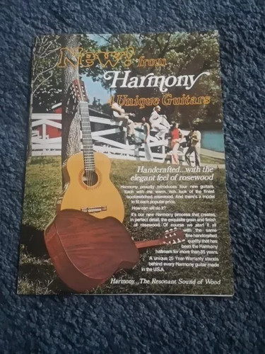 Vintage harmony acoustic - vintage,