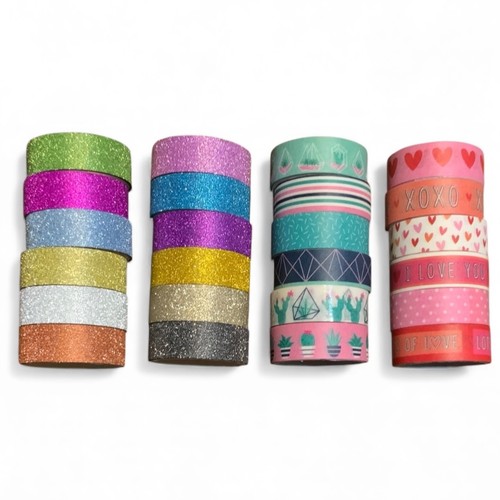 Glitter washi tape rolls 2 - washi,