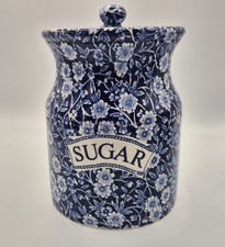 Burleigh Calico Blue & White