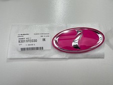 Genuine Pink "i" Front Grille Badge For Subaru Impreza 00-05 WRX STi 93011FE030