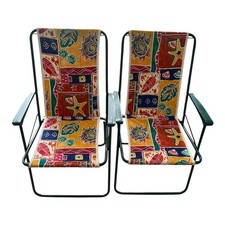 Vintage Pair Of Deck Chair