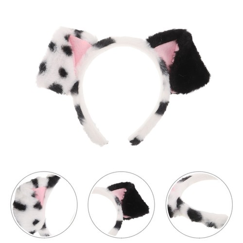 Dalmation ear headband animal - ear,
