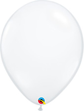 Qualatex 16" Latex Balloons - Diamond Clear Round x10 - Discontinued/rare
