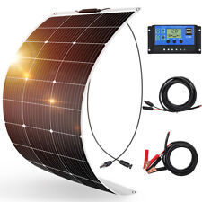 Dokio Solar Panel 100W 200W 400W Flexible Kit for Motorhome Battery Home Boat