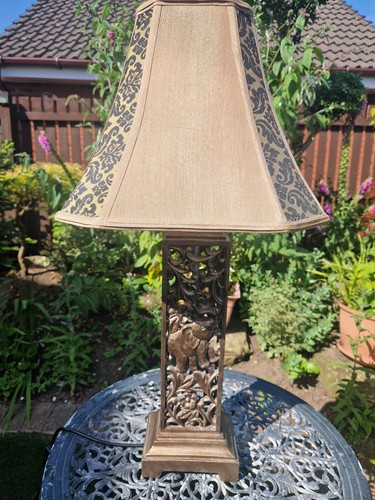 Elephant lamp and - lamp, shade