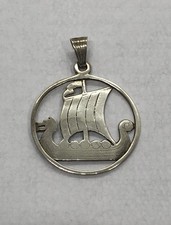 Shetland Silver Viking Boat