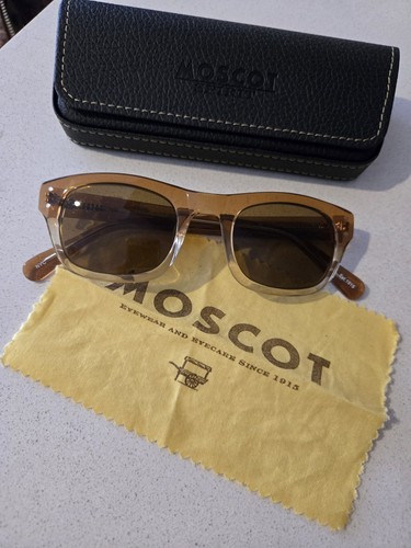Moscot sunglasses brown - sunglasses, fade
