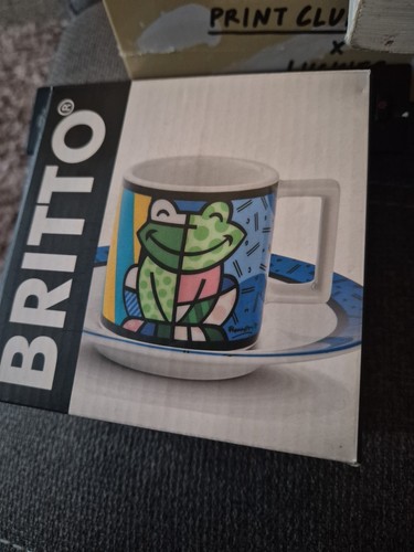 Romero britto coffee cup - britto,