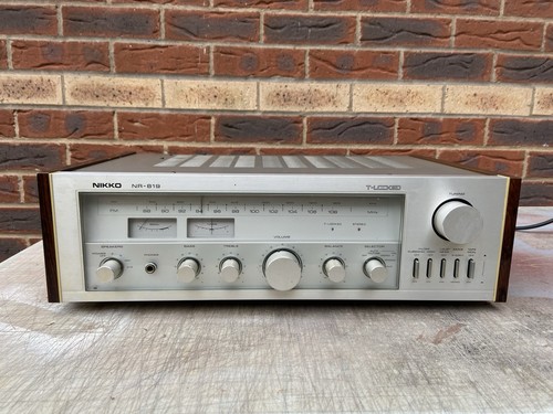 Nikko 819 stereo receiver - nr-819,