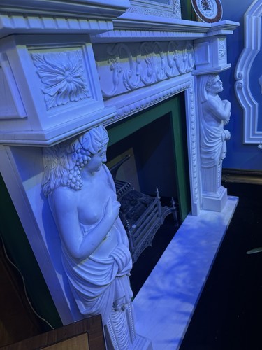 Magnificent hand carved white - magnificent,
