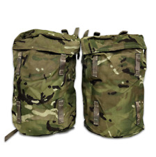 MTP CAMO SIDE POCKETS POUCH - IRR Bergen Rucksack Pair of 2 - British Army NEW