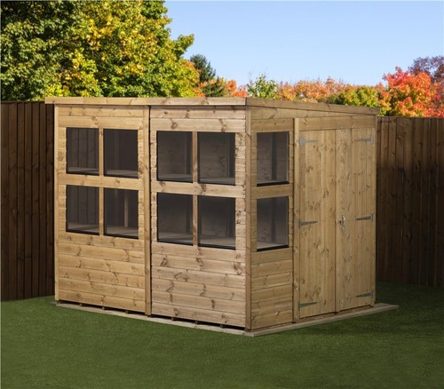 Empire pent potting - potting, shed