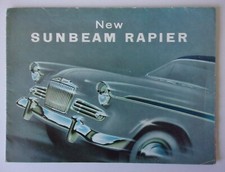 SUNBEAM RAPIER SERIES II orig 1958 UK Mkt Sales Brochure - 2 S2