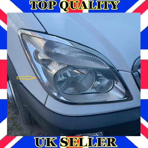 Chrome head lamp frame trim - lamp,