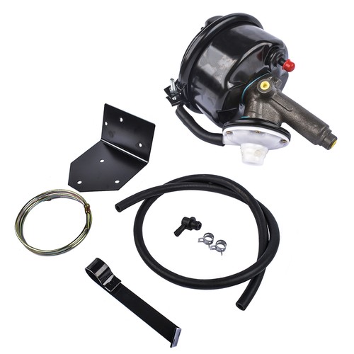 Cooled remote brake - brake, amplifier