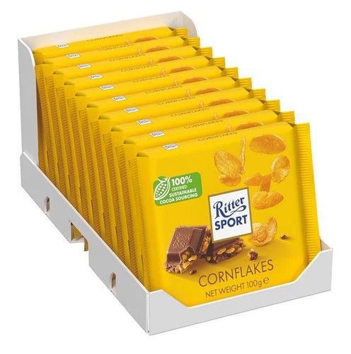 Ritter sport cornflake - ritter, milk