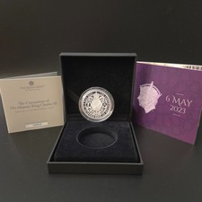 2023 King Charles III Coronation One Ounce Silver Proof Coin