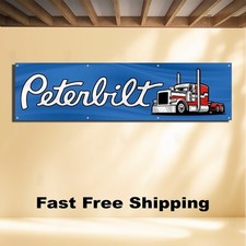 PETERBILT 2'X8' BANNER FLAG