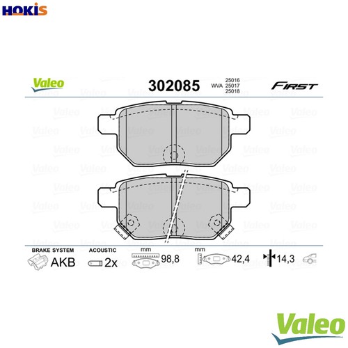 Brake pad set disc - brake,