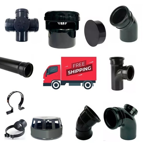 110mm black soil pipe fittings - black,