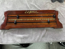 E J Riley Snooker/Billards Score Board - Vintage - Solid Wood VGC