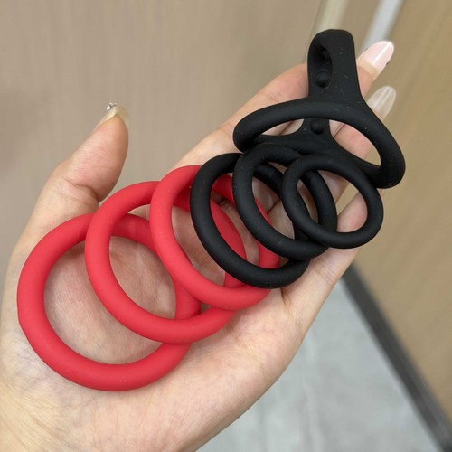 Pcs silicone penis ring - 7,
