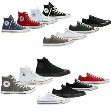 Converse Mens Womens Trainers Low High Tops Chuck Taylor All Star Shoes
