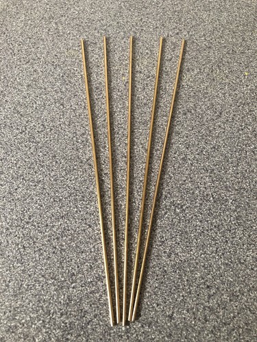 Pcs 2mm 150mm solid brass - 150mm,