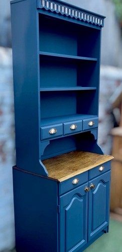 Beautiful blue painted welsh - painted,