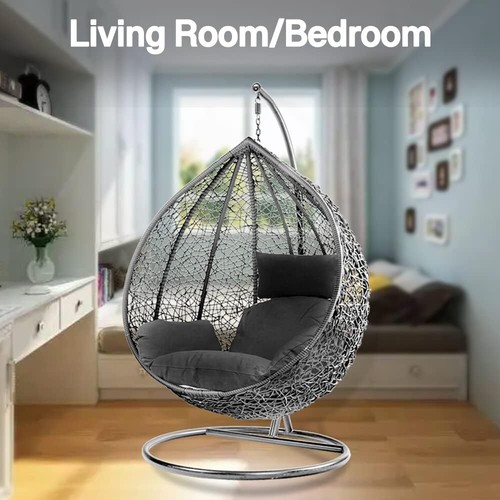 Rattan swing egg - chair, hanging