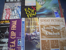 FA CUP FINAL PROGRAMMES