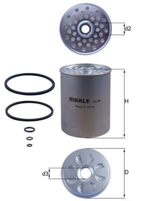 Mahle kx24d fuel - kx24d, for