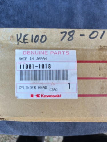 Genuine kawasaki ke100 - genuine,