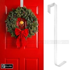 Christmas Winter Wreath Door Hanger Metal Hook Xmas Decoration Reef Craft