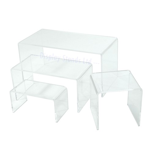 Acrylic display riser plinth - acrylic,