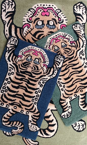 Tibetan tiger rug - tiger,
