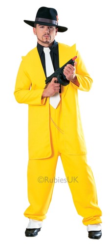 1920s dlx zoot suit yellow - dlx,