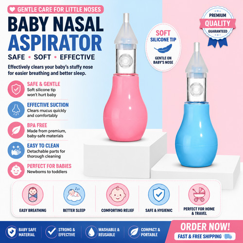 Suction sucker nasal aspirator - sucker,