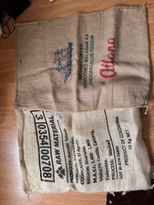 Two used Jute Coffee Sacks