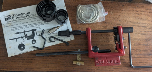 Webster clock mainspring - webster,
