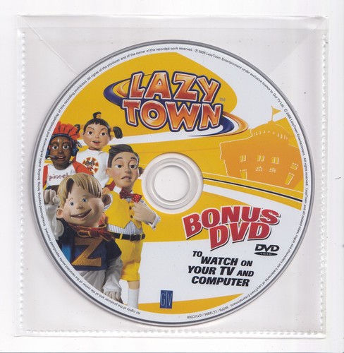 Lazy town bonus dvd - bonus,