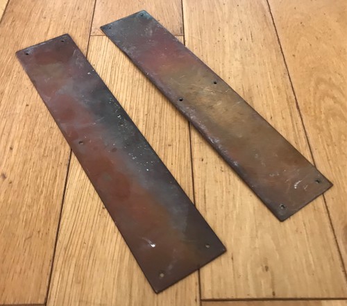 Vintage copper brass door - /,
