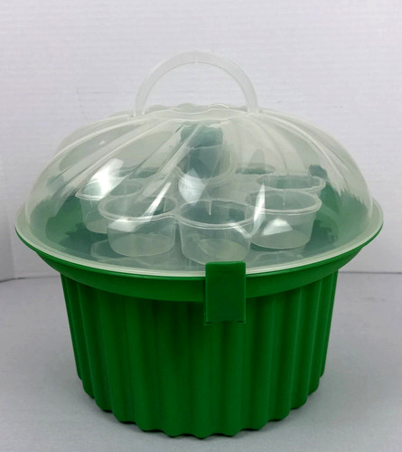 Cupcake green carousel - cupcake,