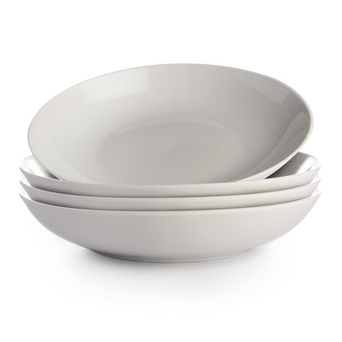 Porcelain pasta bowls set - porcelain,