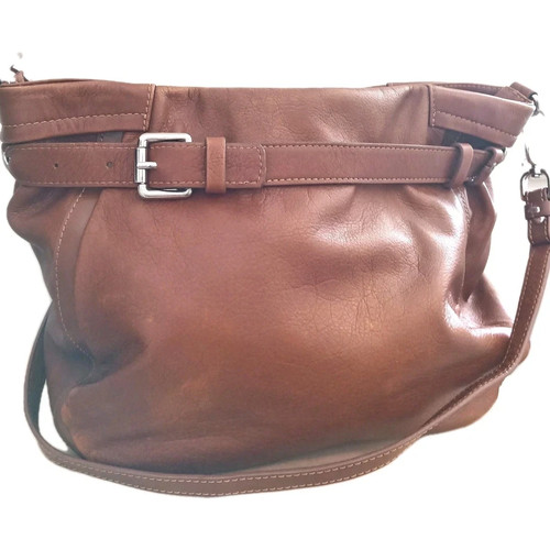 Gianni conti tan shoulder - gianni, bag