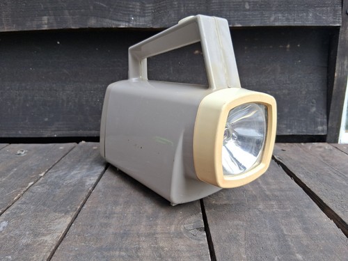 Vintage grey everready torch - vintage,